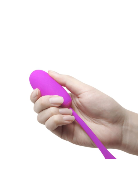 PRETTY LOVE - JULIUS HUEVO VIBRADOR IMPERMEBLE and RECARGABLE MORADO