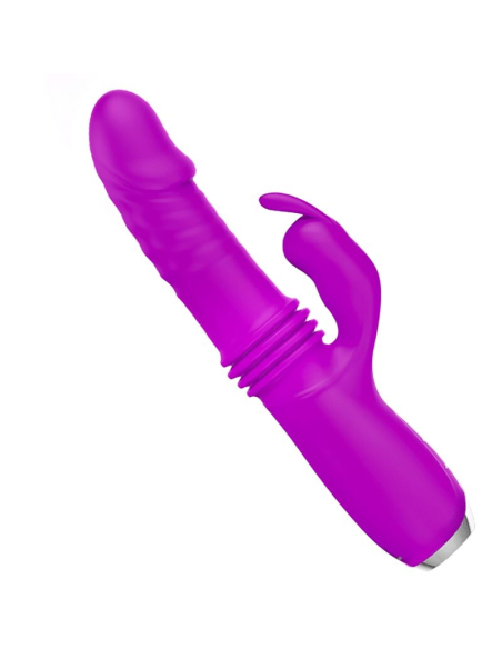 PRETTY LOVE - DOROTHY VIBRADOR CONEJO RECARGABLE MORADO