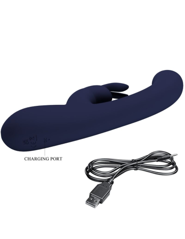 PRETTY LOVE - LAMAR VIBRADOR RABBIT and PUNTO G AZUL