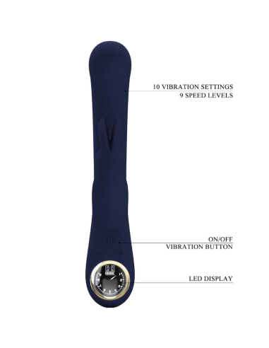 PRETTY LOVE - LAMAR VIBRADOR RABBIT and PUNTO G AZUL