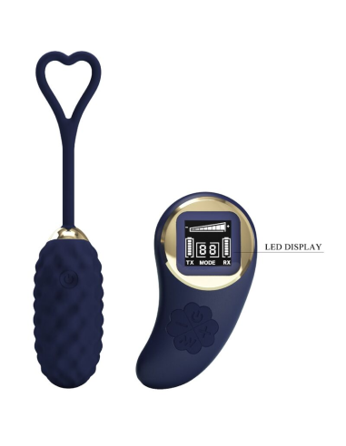 PRETTY LOVE - VIVIAN HUEVO VIBRADOR CONTROL REMOTO AZUL