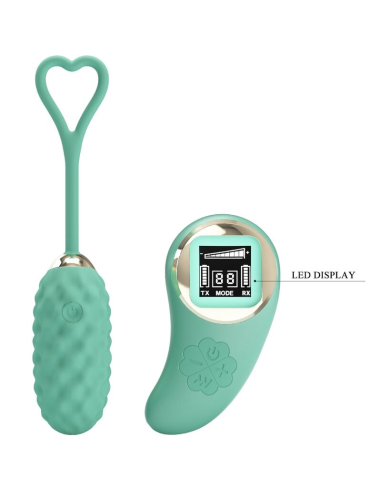 PRETTY LOVE - VIVIAN HUEVO VIBRADOR CONTROL REMOTO VERDE