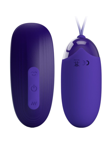 PRETTY LOVE - ESTIMULADOR Y HUEVO PORTATIL