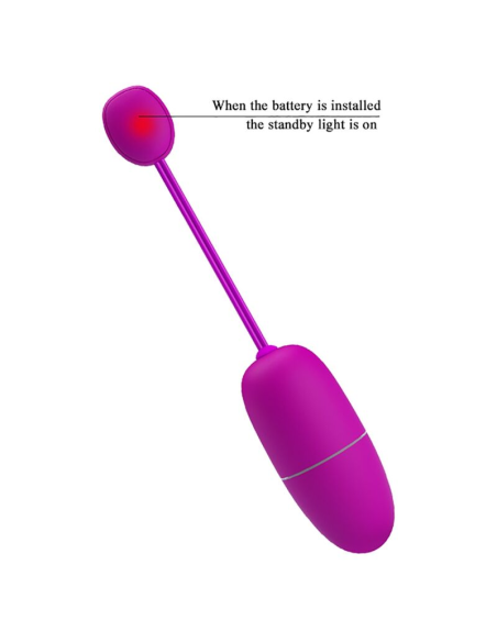 PRETTY LOVE - NYMPH HUEVO VIBRADOR CONTROLADO POR APP VIOLETA
