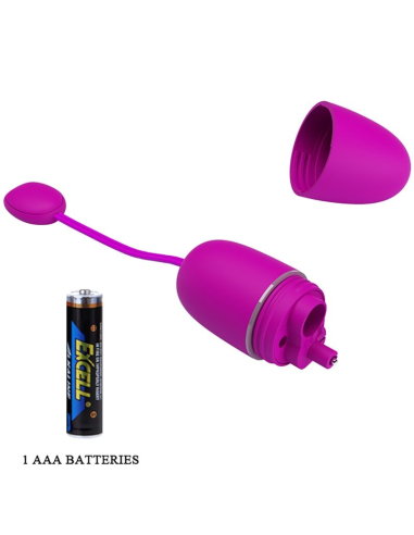 PRETTY LOVE - NYMPH HUEVO VIBRADOR CONTROLADO POR APP VIOLETA