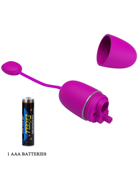 PRETTY LOVE - NYMPH HUEVO VIBRADOR CONTROLADO POR APP VIOLETA