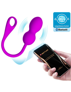 PRETTY LOVE - ELVIRA BOLAS VIBRADORAS RECARGABLE MORADO