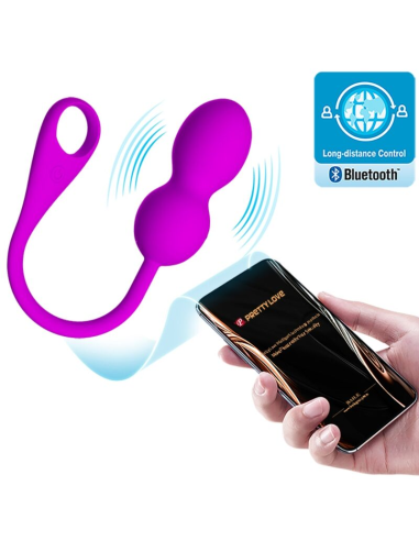 PRETTY LOVE - ELVIRA BOLAS VIBRADORAS RECARGABLE MORADO