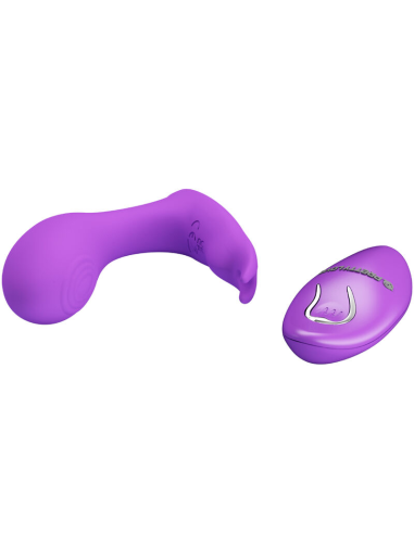 PRETTY LOVE - IDABELLE VIBRATION and PULSATION CONTROL REMOTO VIOLETA