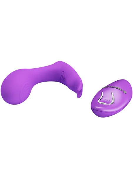PRETTY LOVE - IDABELLE VIBRATION and PULSATION CONTROL REMOTO VIOLETA