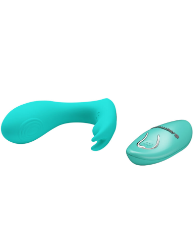 PRETTY LOVE - IDABELLE VIBRATION and PULSATION CONTROL REMOTO AZUL