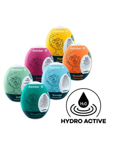 SATISFYER - HUEVOS MASTURBADORES PACK 6 UNIDADES | SexPlace.MX