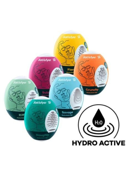 SATISFYER - HUEVOS MASTURBADORES PACK 6 UNIDADES | SexPlace.MX