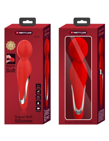 PRETTY LOVE - WALTER VIBRADOR WAND ROJO