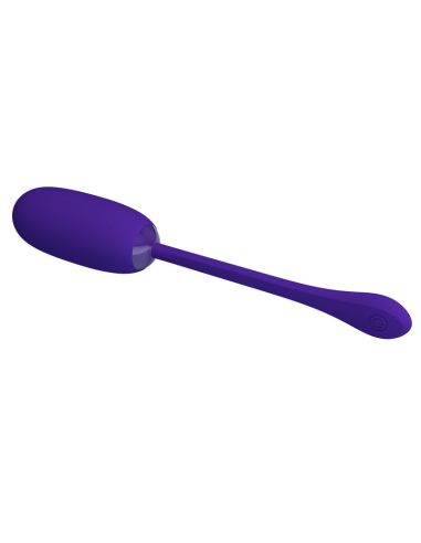 PRETTY LOVE - JULIUS HUEVO VIBRADOR IMPERMEBLE and RECARGABLE LILA