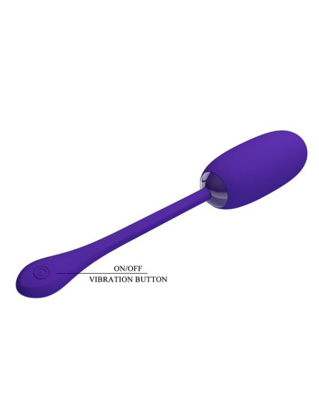 PRETTY LOVE - JULIUS HUEVO VIBRADOR IMPERMEBLE and RECARGABLE LILA