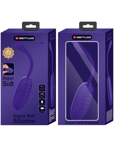 PRETTY LOVE - KIRK HUEVO VIBRADOR RECARGABLE LILA