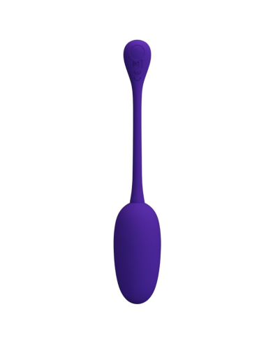 PRETTY LOVE - KNUCKER HUEVO VIBRADOR RECARGABLE LILA