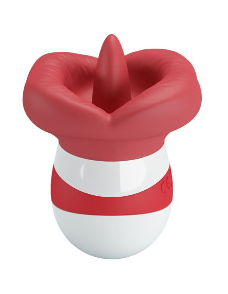 PRETTY LOVE - MINA ESTIMULADOR LENGUA ROJO CLARO