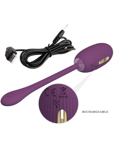 PRETTY LOVE - DOREEN HUEVO VIBRADOR RECARGABLE LILA