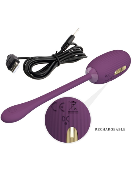 PRETTY LOVE - DOREEN HUEVO VIBRADOR RECARGABLE LILA