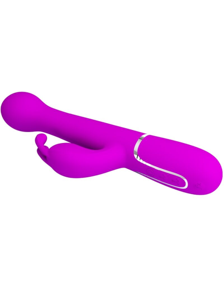 PRETTY LOVE - DEJON VIBRADOR RABBIT 3 EN 1 MULTIFUNCIÓN VIOLETA