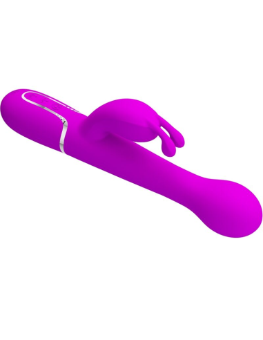 PRETTY LOVE - DEJON VIBRADOR RABBIT 3 EN 1 MULTIFUNCIÓN VIOLETA