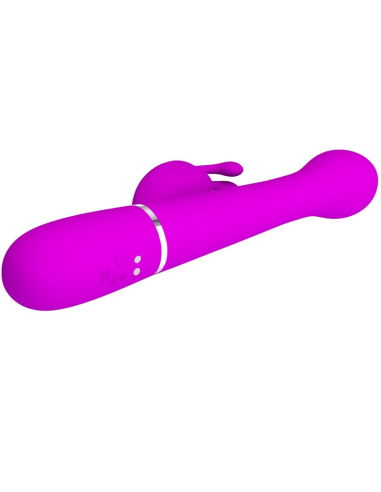 PRETTY LOVE - DEJON VIBRADOR RABBIT 3 EN 1 MULTIFUNCIÓN VIOLETA