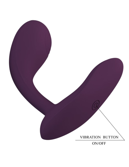 PRETTY LOVE - BAIRD G-SPOT 12 VIBRACIONES RECARGABLE LILA APP