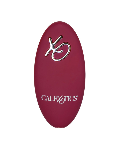 CALEXOTICS - RIDER MASAJEADOR DOBLE MOTOR CONTROL REMOTO ROJO