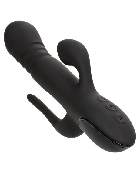 CALEXOTICS - VIBRADOR TRIPLE EUPHORIA NEGRO