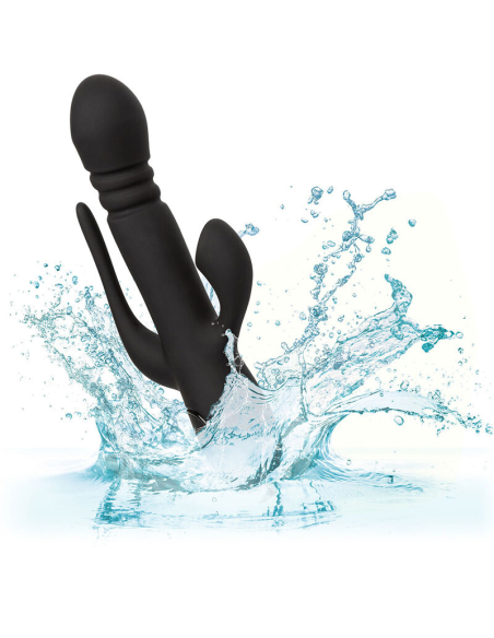 CALEXOTICS - VIBRADOR TRIPLE EUPHORIA NEGRO
