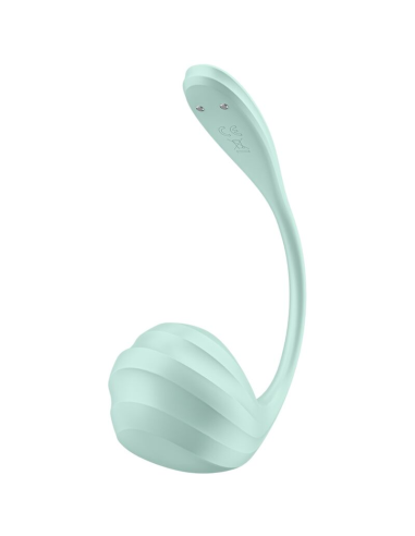 SATISFYER - SMOOTH PETAL ESTIMULADOR PUNTO G VERDE AGUA APP GRATUITA