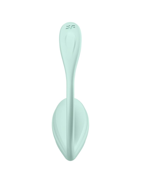SATISFYER - SMOOTH PETAL ESTIMULADOR PUNTO G VERDE AGUA APP GRATUITA