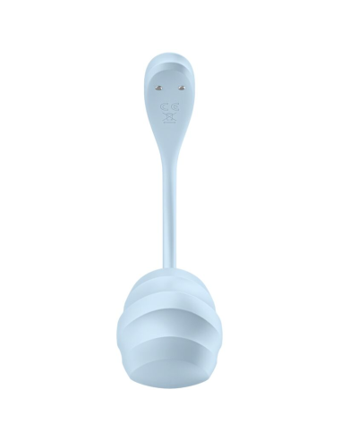 SATISFYER - SMOOTH PETAL ESTIMULADOR PUNTO G CELESTE APP GRATUITA