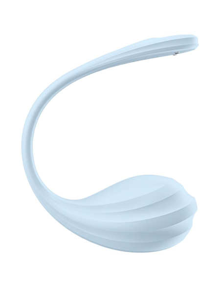 SATISFYER - SMOOTH PETAL ESTIMULADOR PUNTO G CELESTE APP GRATUITA