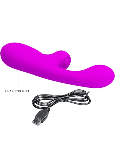 PRETTY LOVE - SKYLAR VIBRADOR ESTIMULADOR PÚRPURA