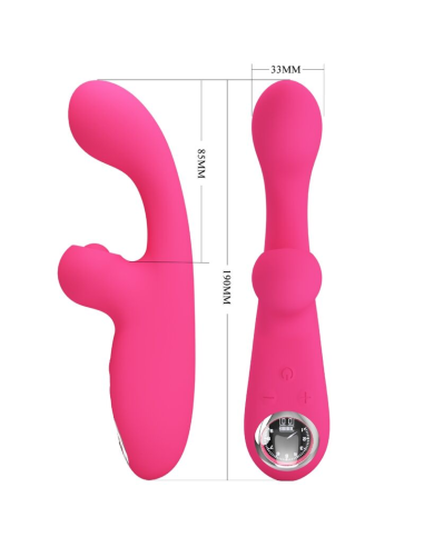 PRETTY LOVE - SKYLAR VIBRADOR ESTIMULADOR ROSA