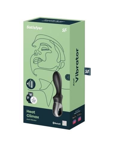SATISFYER - HEAT CLIMAX Vibrador Anal con App | SexPlace.MX