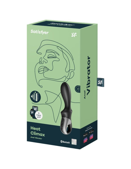 SATISFYER - HEAT CLIMAX Vibrador Anal con App | SexPlace.MX