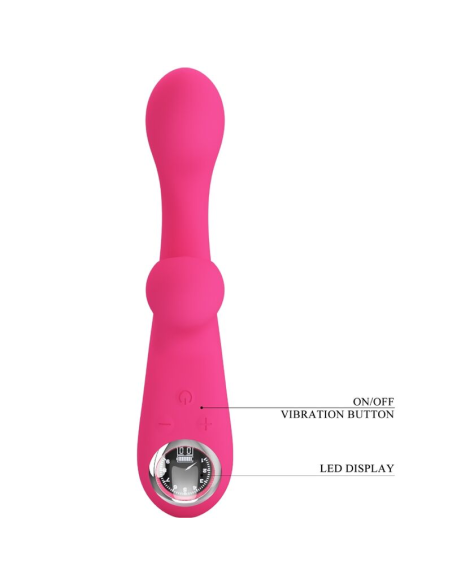 PRETTY LOVE - SKYLAR VIBRADOR ESTIMULADOR ROSA