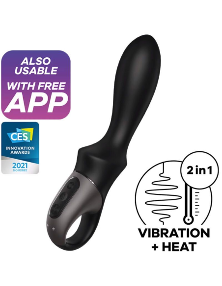 SATISFYER - HEAT CLIMAX Vibrador Anal con App | SexPlace.MX