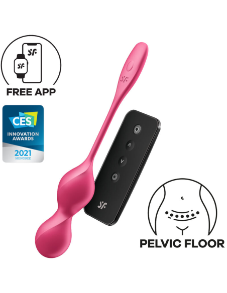 SATISFYER - LOVE BIRDS 2 BOLAS KEGEL VIBRADORAS APP GRATUITA