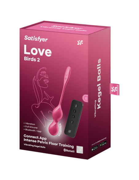 SATISFYER - LOVE BIRDS 2 BOLAS KEGEL VIBRADORAS APP GRATUITA