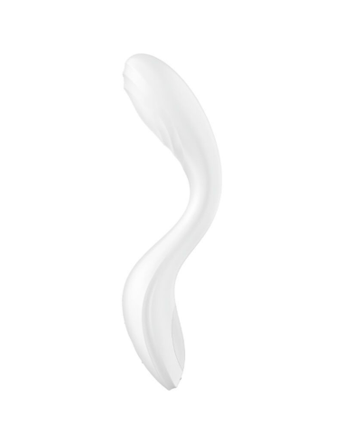 SATISFYER - RRROLLING PLEASURE Vibrador Punto G Blanco | SexPlace.MX