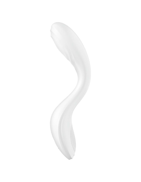 SATISFYER - RRROLLING PLEASURE Vibrador Punto G Blanco | SexPlace.MX