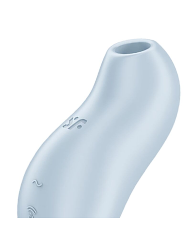 SATISFYER - POCKET PRO 1 ESTIMULADOR CLÍTORIS AZUL CLARO