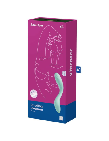 SATISFYER - RRROLLING PLEASURE VIBRADOR PUNTO G VERDE