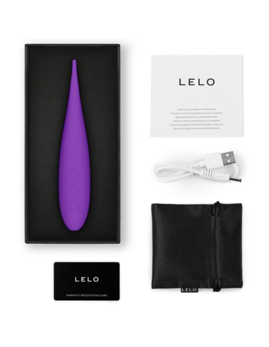 LELO - DOT TRAVEL ESTIMULADOR DE CLÍTORIS MORADO