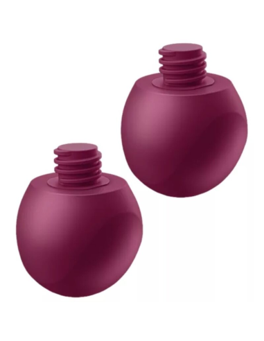 SATISFYER - LOVE BIRDS VARY BOLAS VIBRADORES APP GRATUITA ROJO VINO